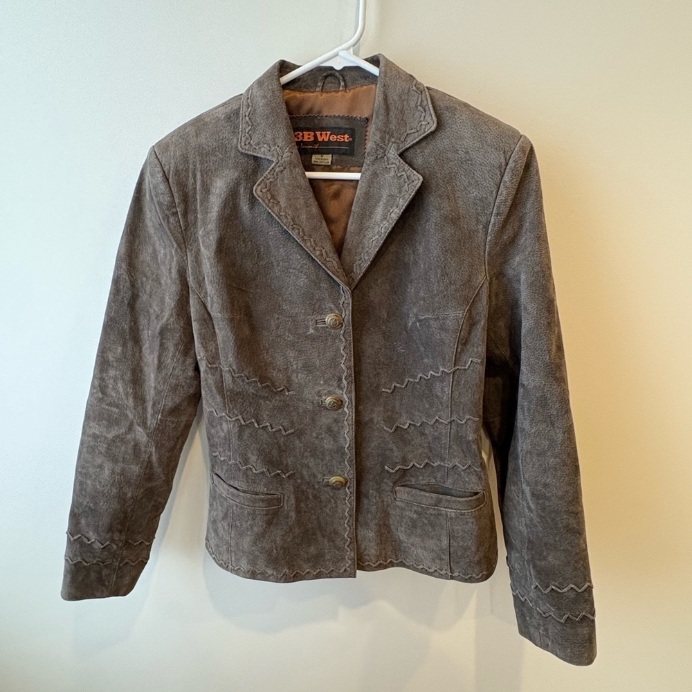 Western Chic Leather Jacket